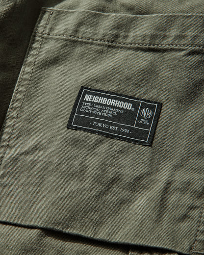 Neighborhood Tool Pocket Utility Pants Olive Pants Casual 261AQNH-PTM09 OLIVE