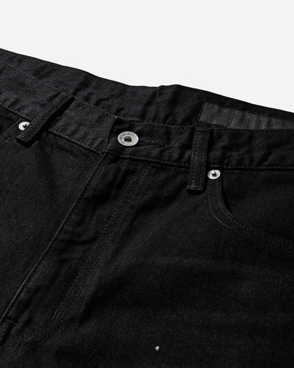 Neighborhood Bw Washed Dp Basic Pants Black Pants Chinos 252AQNH-PTM07 BLACK