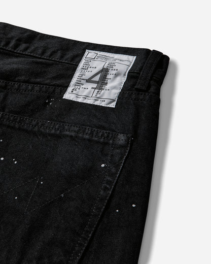 Neighborhood Bw Washed Dp Basic Pants Black Pants Chinos 252AQNH-PTM07 BLACK