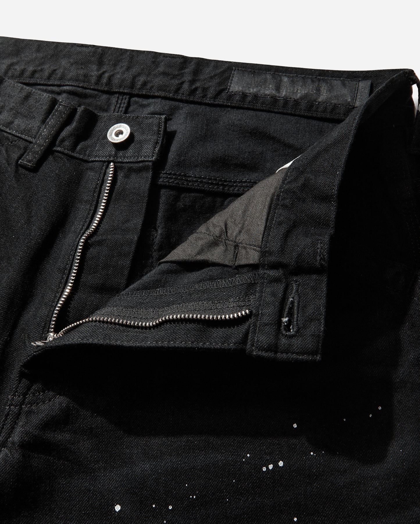 Neighborhood Bw Washed Utility Pants Black Pants Chinos 252AQNH-PTM05 BLACK