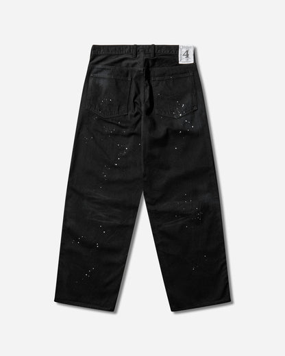 Neighborhood Bw Washed Utility Pants Black Pants Chinos 252AQNH-PTM05 BLACK