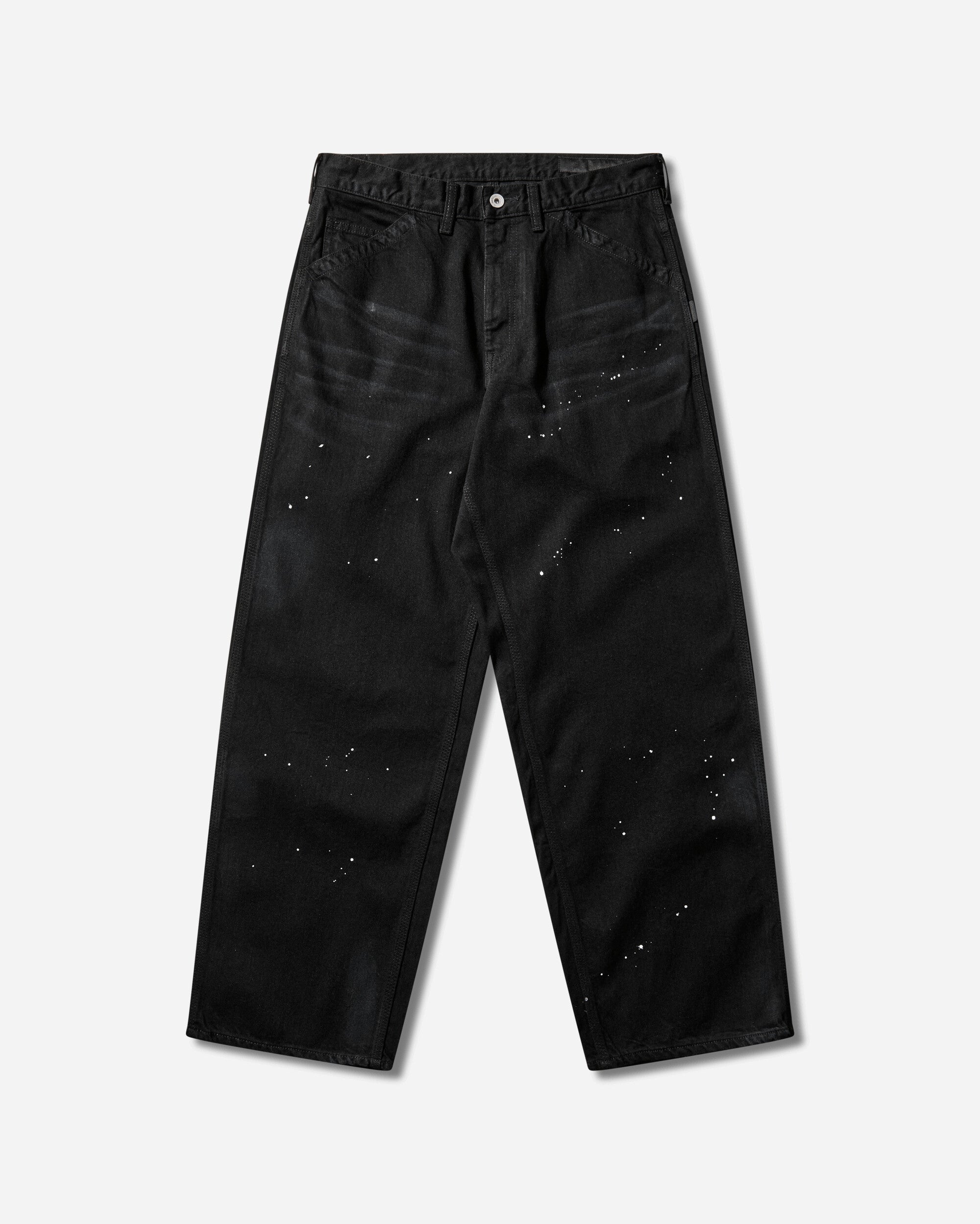 Neighborhood Bw Washed Utility Pants Black Pants Chinos 252AQNH-PTM05 BLACK