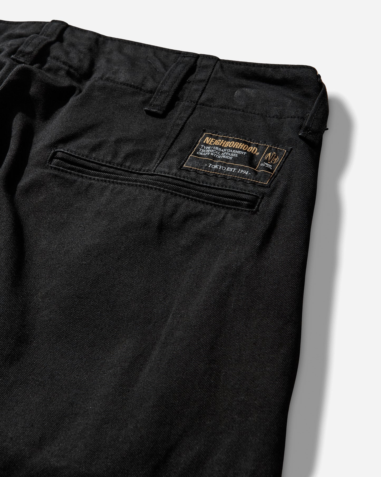 Neighborhood Classic Chino Pants Black Pants Chinos 252AQNH-PTM01 BLACK