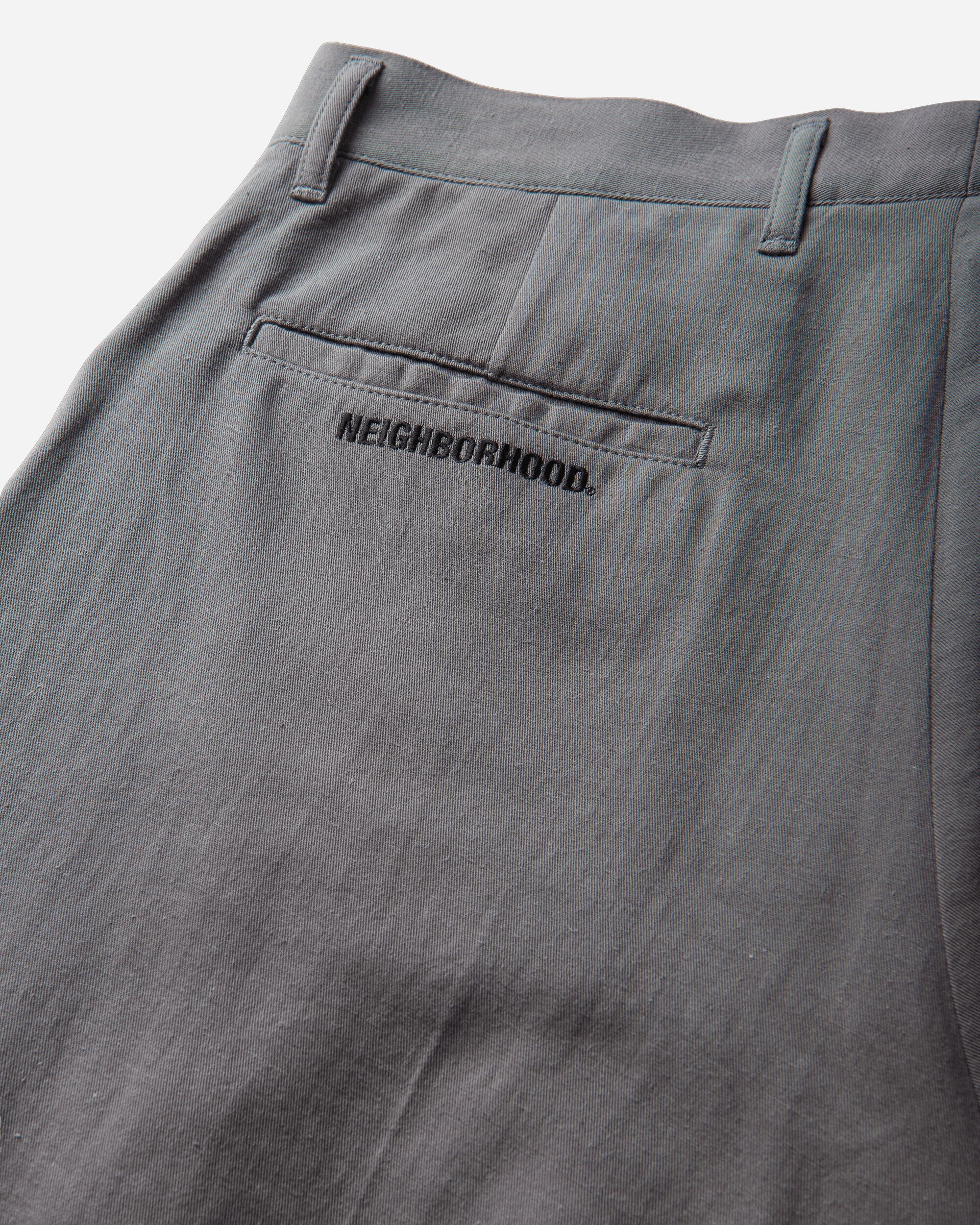 Neighborhood Two Tuck Pants Gray Pants Chinos 261ZANH-PTM08 GRAY