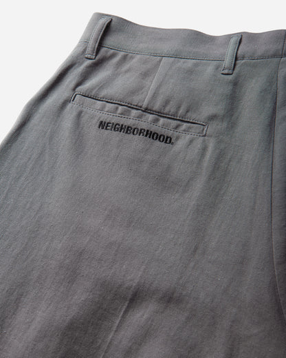 Neighborhood Two Tuck Pants Gray Pants Chinos 261ZANH-PTM08 GRAY