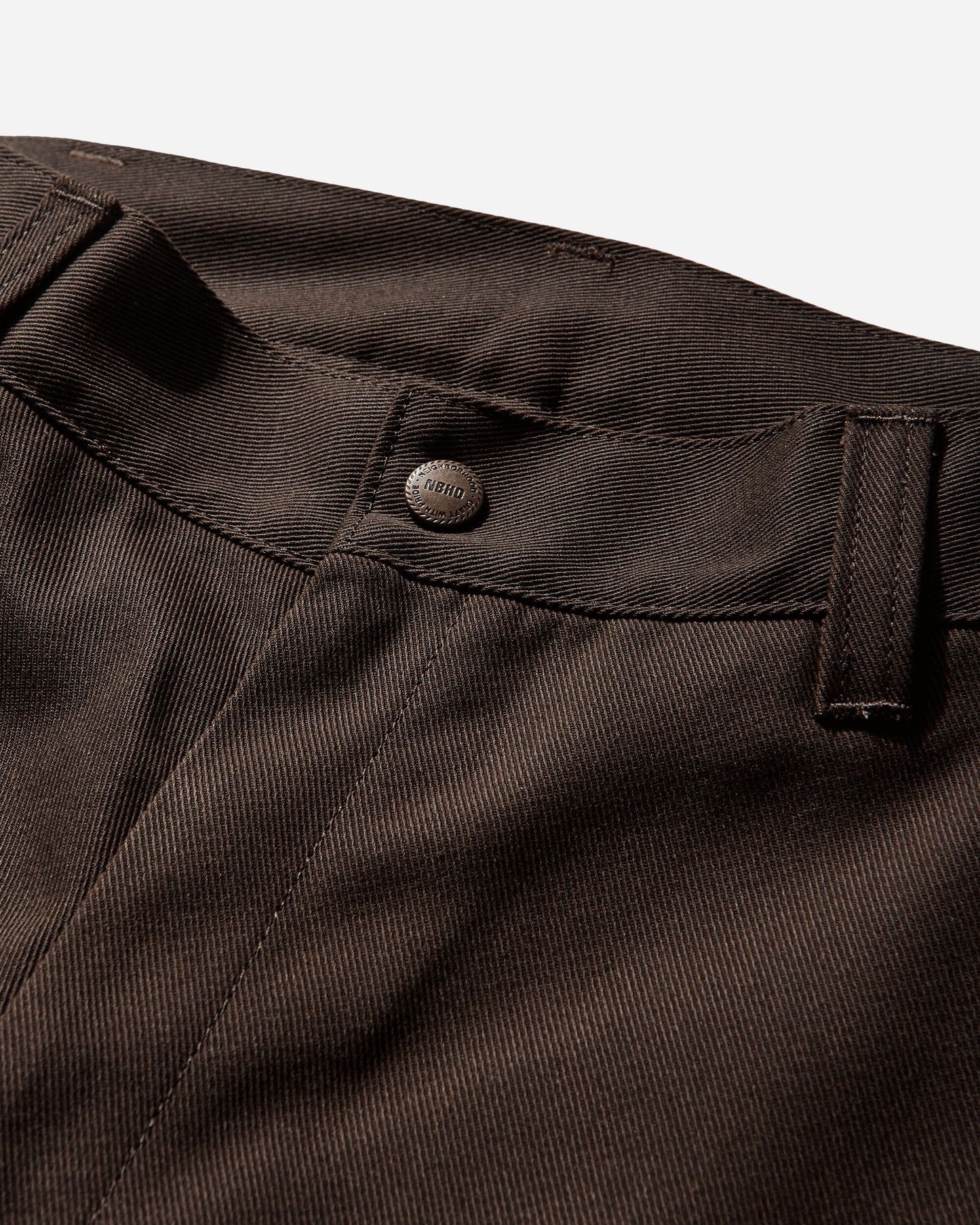 Neighborhood Wp Wide Pants Brown Pants Chinos 252ZANH-PTM01 BROWN