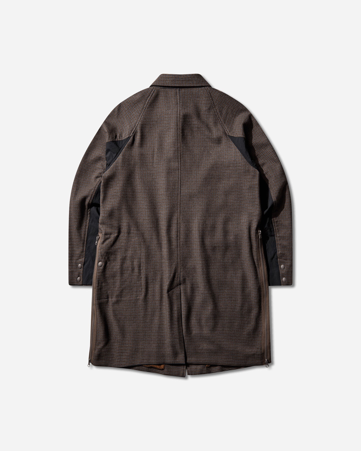 Neighborhood Gc Check Balcollar Coat Blue×Brown Coats and Jackets Coats 252TGNH-JKM02 BLUE×BROWN