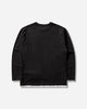 Neighborhood Bw . Layered Trim Crewneck Ls Black Sweatshirts Crewneck 261UWNH-CSM05 BLACK