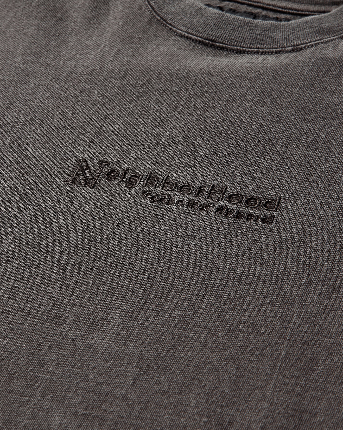 Neighborhood Pigment Dyed Crewneck Ls Brown Sweatshirts Crewneck 252FPNH-CSM06 BROWN