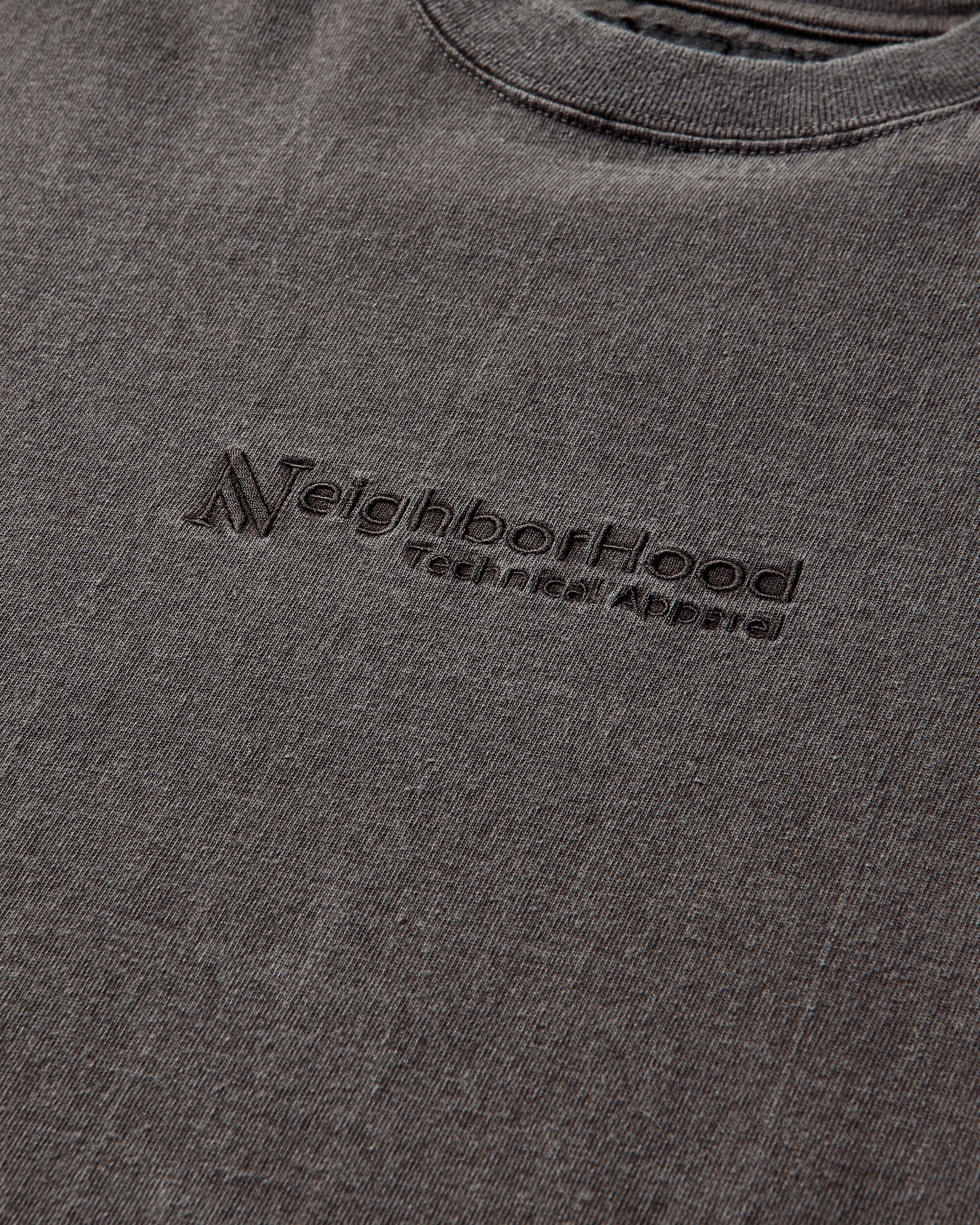 Neighborhood Pigment Dyed Crewneck Ls Brown Sweatshirts Crewneck 252FPNH-CSM06 BROWN