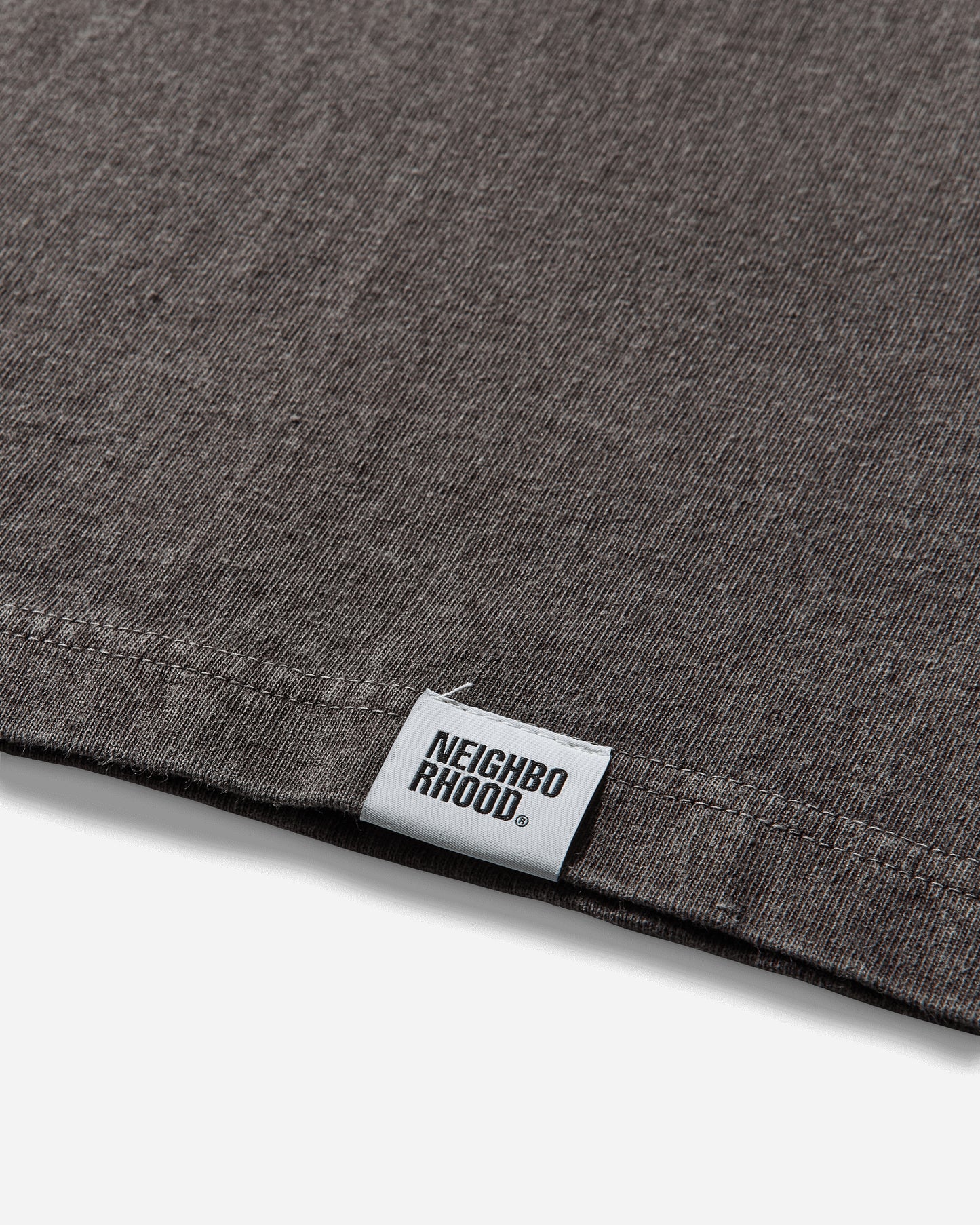 Neighborhood Pigment Dyed Crewneck Ls Brown Sweatshirts Crewneck 252FPNH-CSM06 BROWN