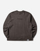 Neighborhood Pigment Dyed Crewneck Ls Brown Sweatshirts Crewneck 252FPNH-CSM06 BROWN