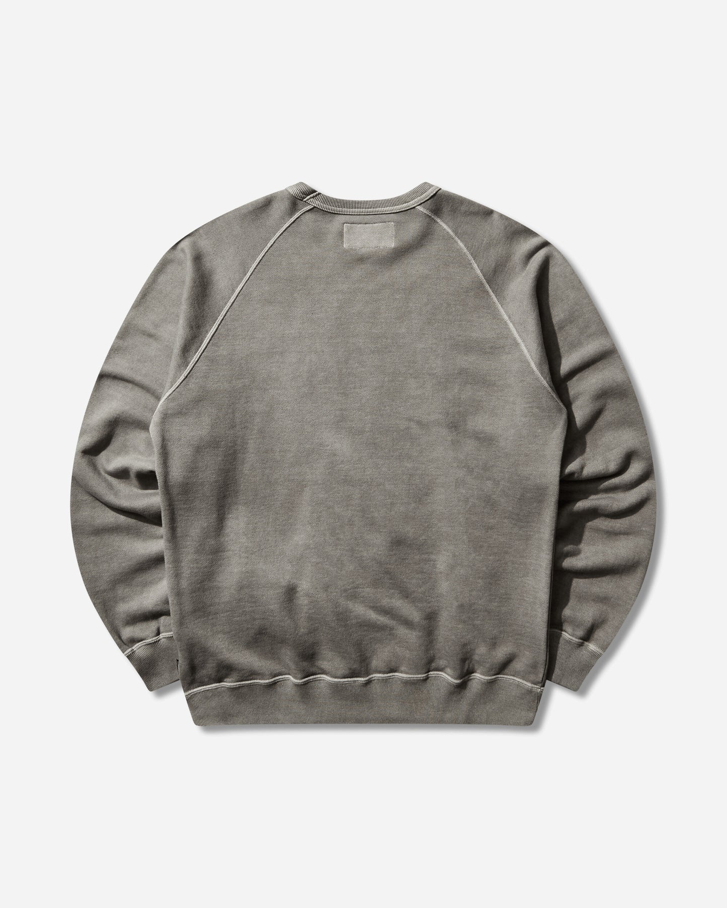 Neighborhood Pigment Dyed Sweat Shirt Ls Gray Sweatshirts Crewneck 261FPNH-CSM01 GRAY