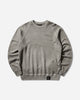 Neighborhood Pigment Dyed Sweat Shirt Ls Gray Sweatshirts Crewneck 261FPNH-CSM01 GRAY