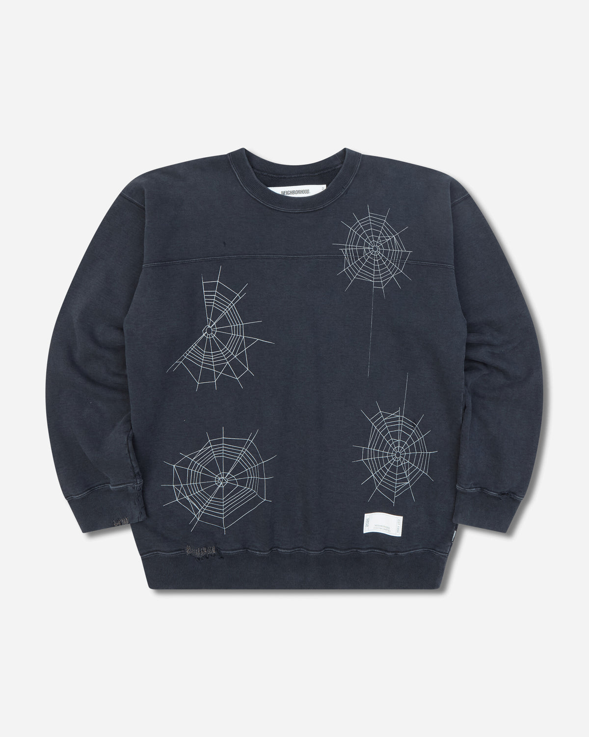 Neighborhood Savage Sweat Shirt Black Sweatshirts Crewneck 262FPNH-CSM01 BLACK