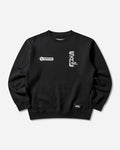 Neighborhood Srl Sweat Shirt Ls Black Sweatshirts Crewneck 252BWNH-CSM03 BLACK