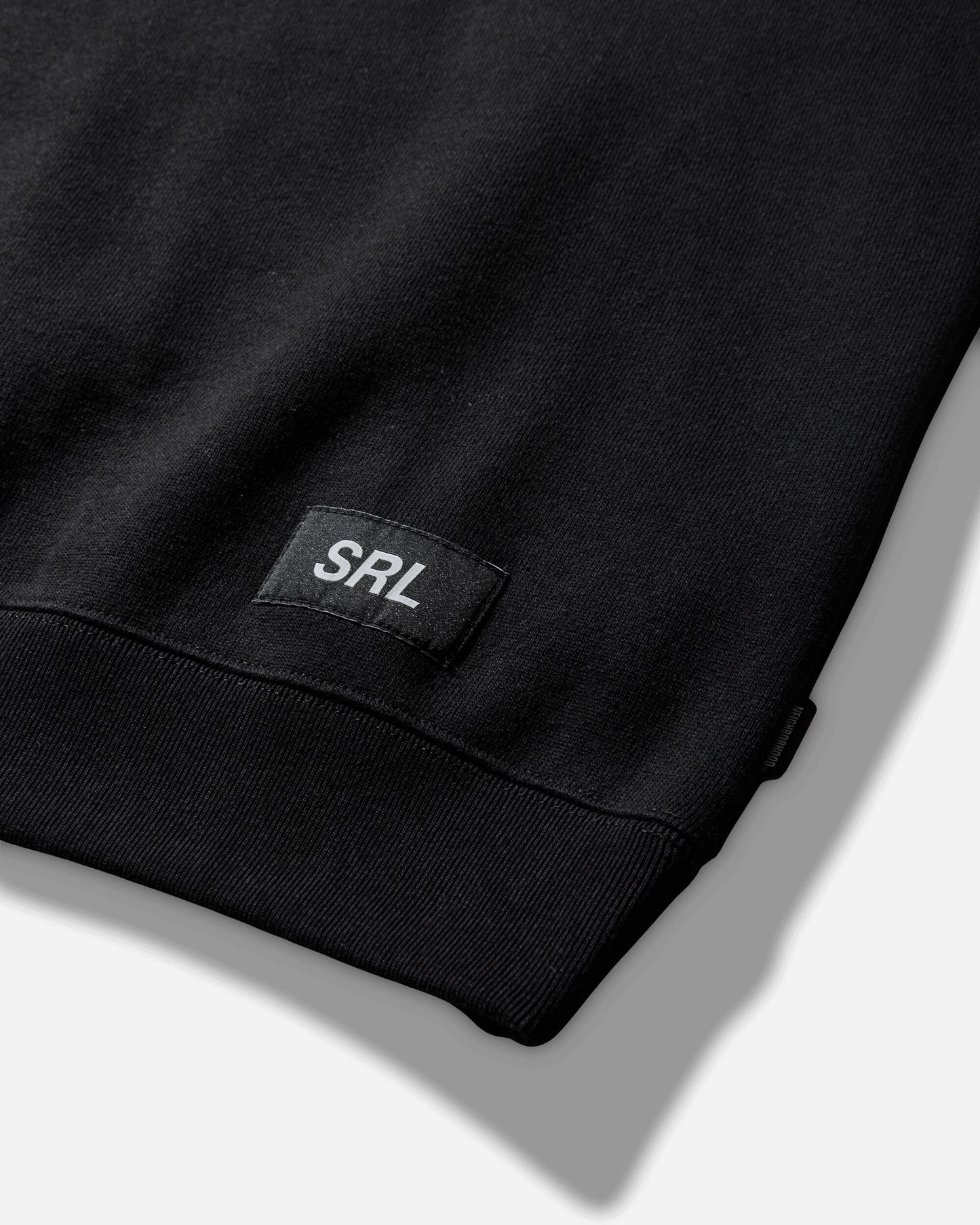 Neighborhood Srl Sweat Shirt Ls Black Sweatshirts Crewneck 252BWNH-CSM03 BLACK