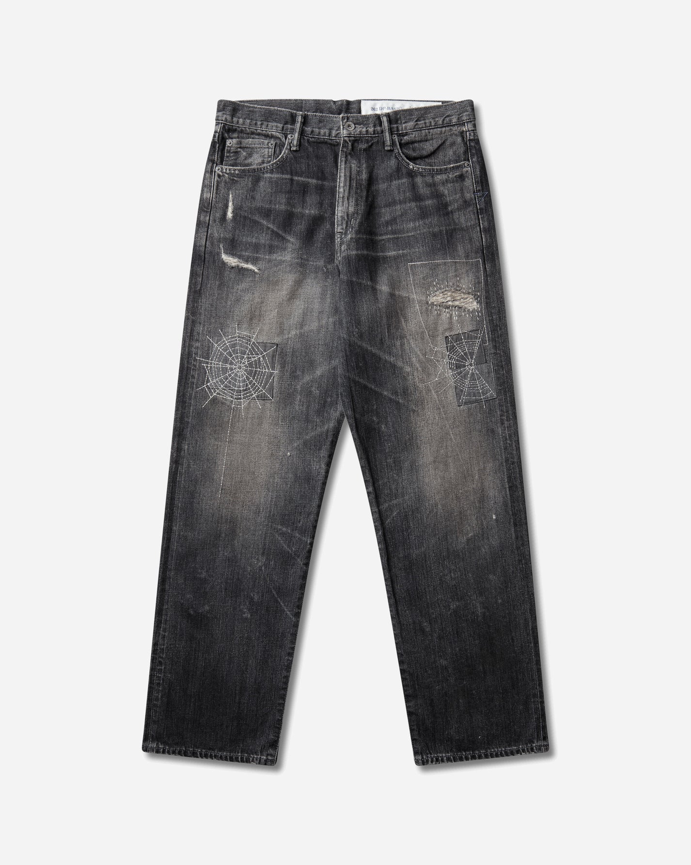Neighborhood Savage Denim Dp Basic Pants Black Pants Denim 262XBNH-PTM08 BLACK