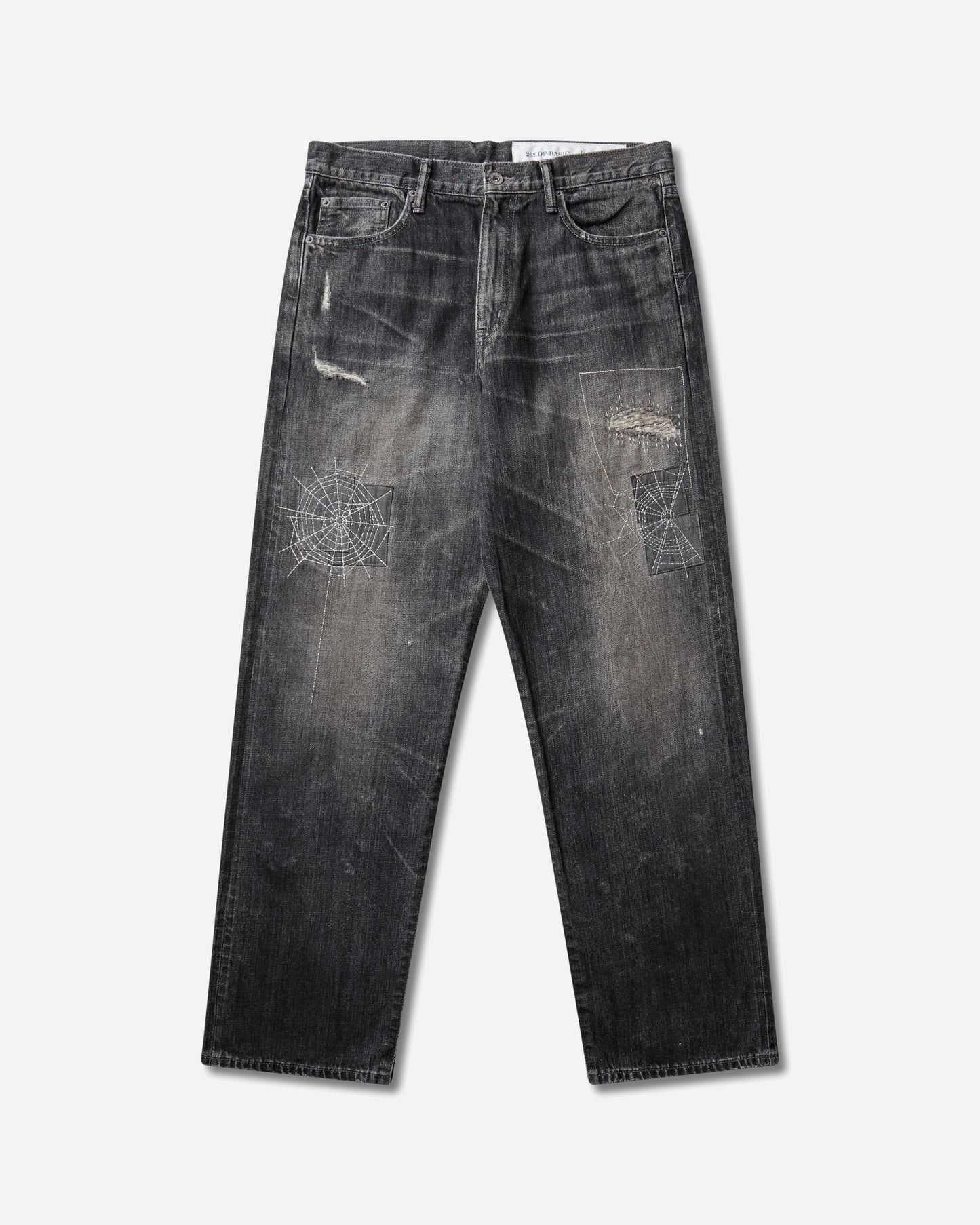 Neighborhood Savage Denim Dp Basic Pants Black Pants Denim 262XBNH-PTM08 BLACK