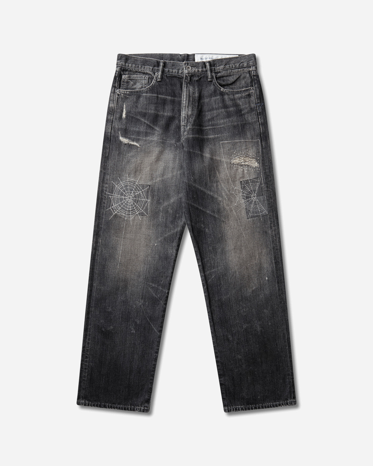 Neighborhood Savage Denim Dp Basic Pants Black Pants Denim 262XBNH-PTM08 BLACK