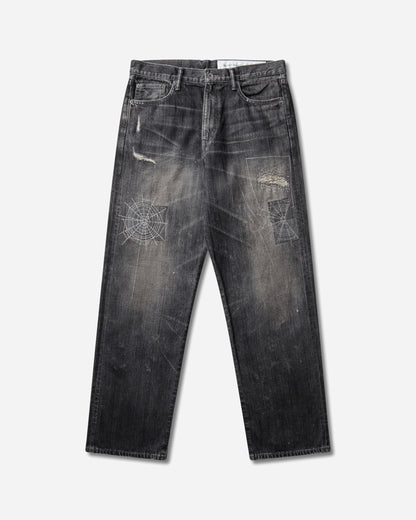 Neighborhood Savage Denim Dp Basic Pants Black Pants Denim 262XBNH-PTM08 BLACK