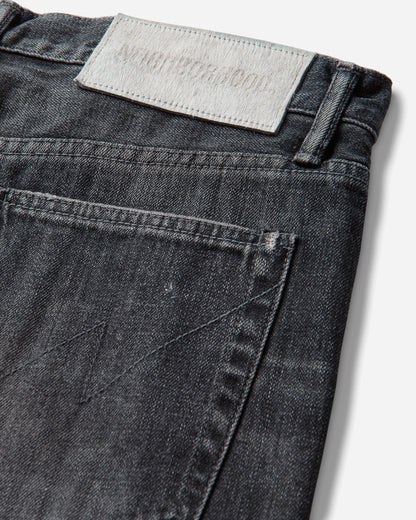 Neighborhood Savage Denim Dp Basic Pants Black Pants Denim 262XBNH-PTM08 BLACK