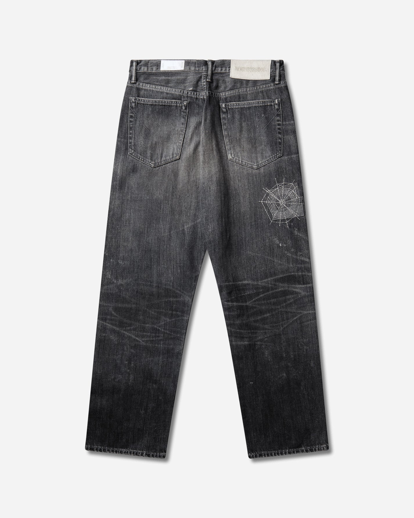 Neighborhood Savage Denim Dp Basic Pants Black Pants Denim 262XBNH-PTM08 BLACK