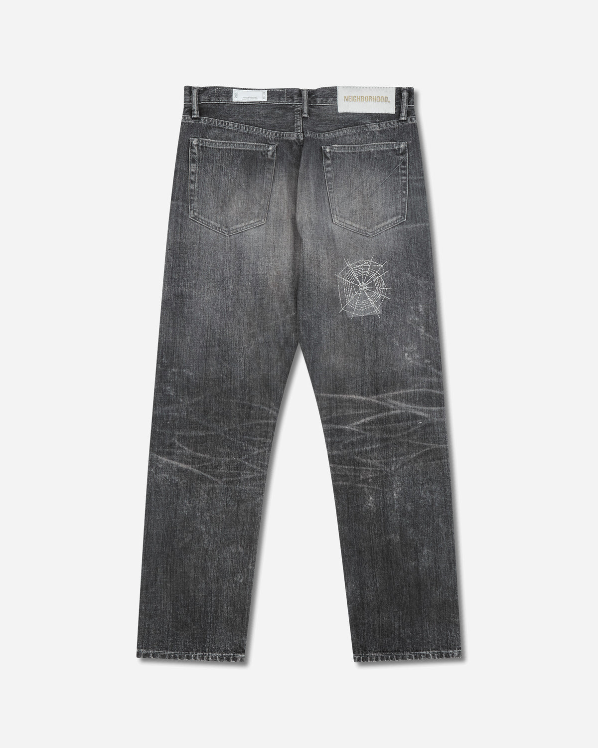 Neighborhood Savage Denim Dp Mid Pants Black Pants Denim 262XBNH-PTM09 BLACK