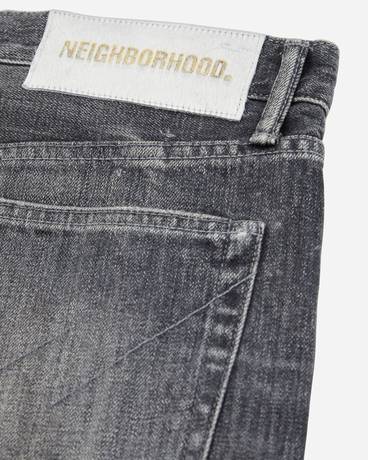 Neighborhood Savage Denim Dp Mid Pants Black Pants Denim 262XBNH-PTM09 BLACK