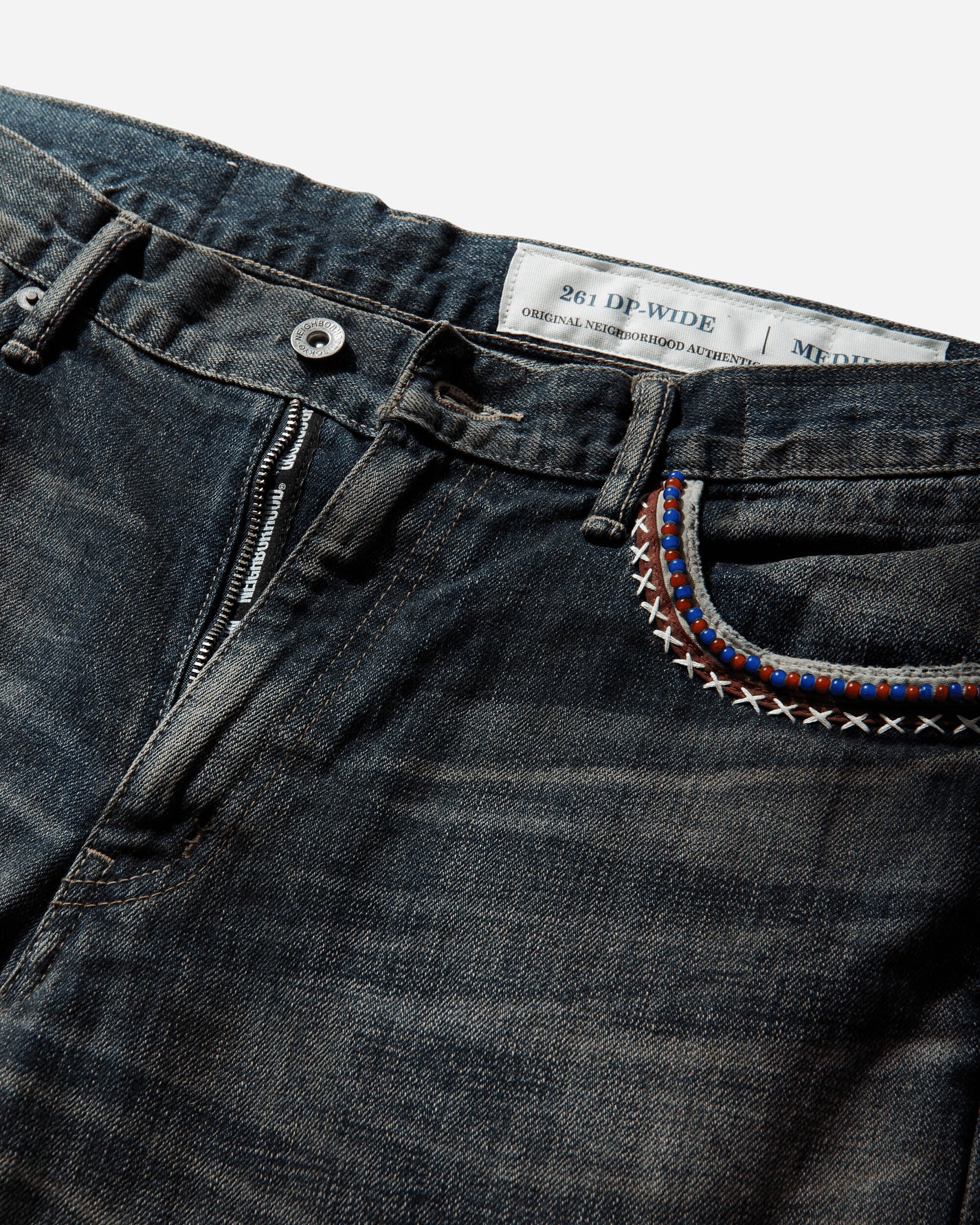 Neighborhood Savage Denim Dp Wide Pants Indigo Pants Denim 261XBNH-PTM07 INDIGO