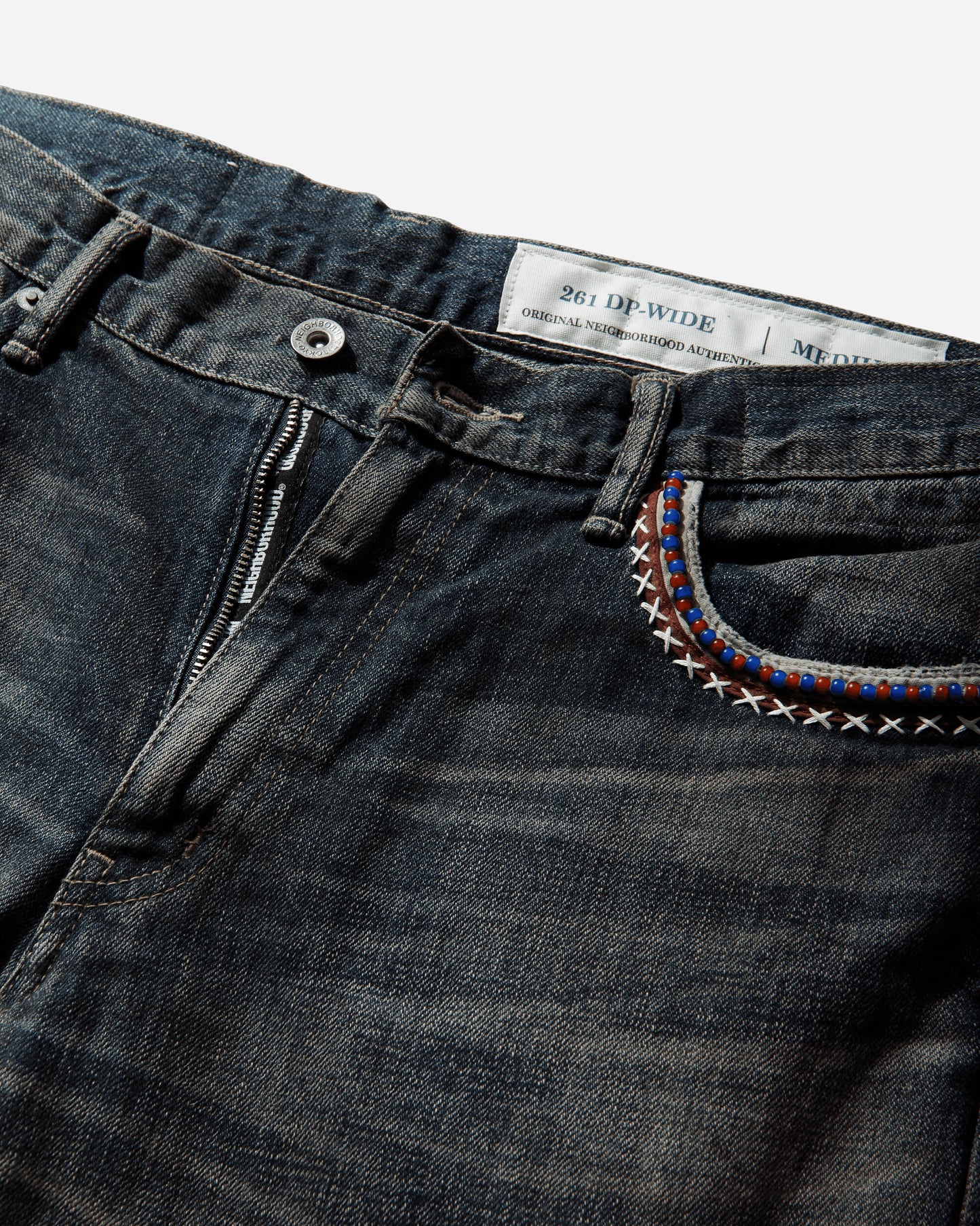 Neighborhood Savage Denim Dp Wide Pants Indigo Pants Denim 261XBNH-PTM07 INDIGO