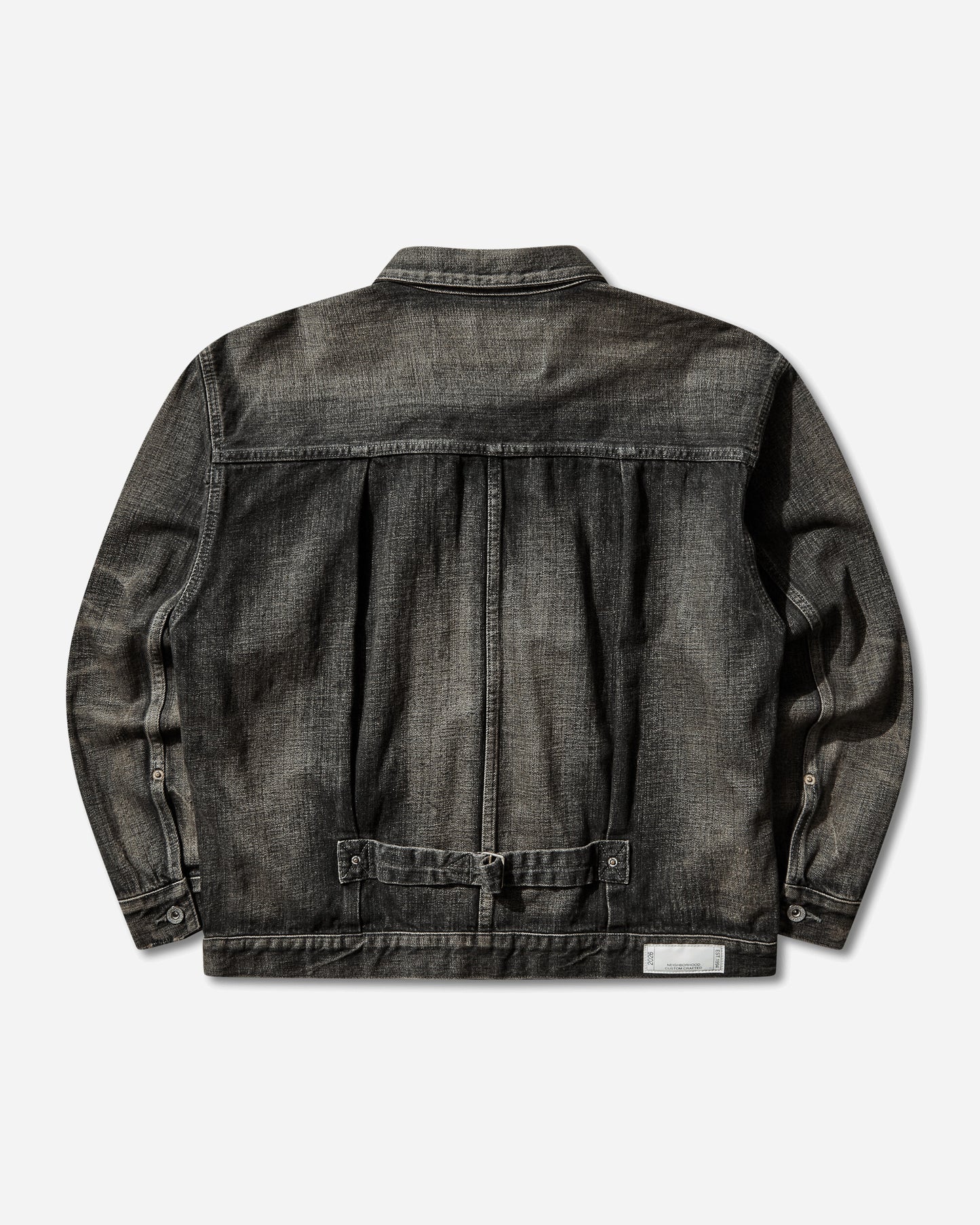 Neighborhood Savage Denim Type-1 Jacket Black Coats and Jackets Denim Jackets 261XBNH-JKM01 BLACK