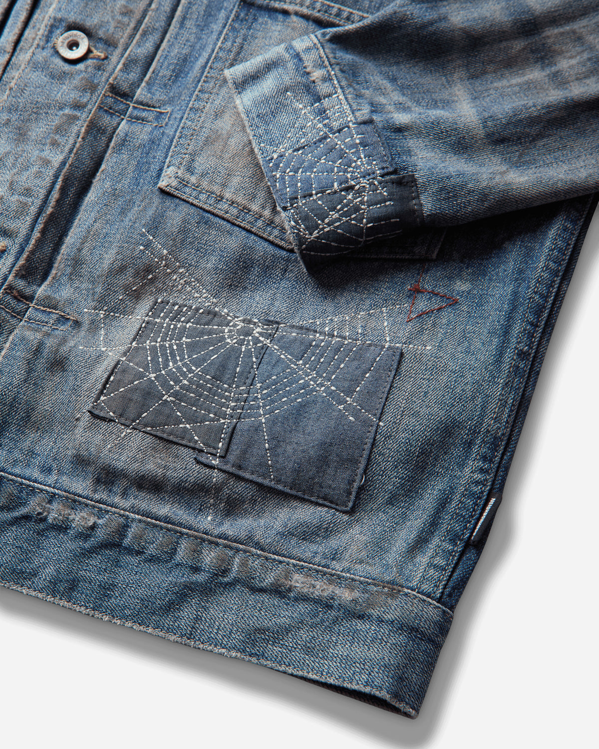 Neighborhood Savage Denim Type 1 Jacket Indigo Coats and Jackets Denim Jackets 262XBNH-JKM01 INDIGO