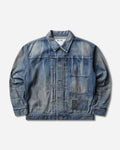 Neighborhood Savage Denim Type 1 Jacket Indigo Coats and Jackets Denim Jackets 262XBNH-JKM01 INDIGO