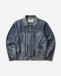 Neighborhood Savage Lw Denim Zip Jacket Indigo Coats and Jackets Denim Jackets 261SPNH-JKM06 INDIGO