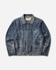 Neighborhood Savage Lw Denim Zip Jacket Indigo Coats and Jackets Denim Jackets 261SPNH-JKM06 INDIGO