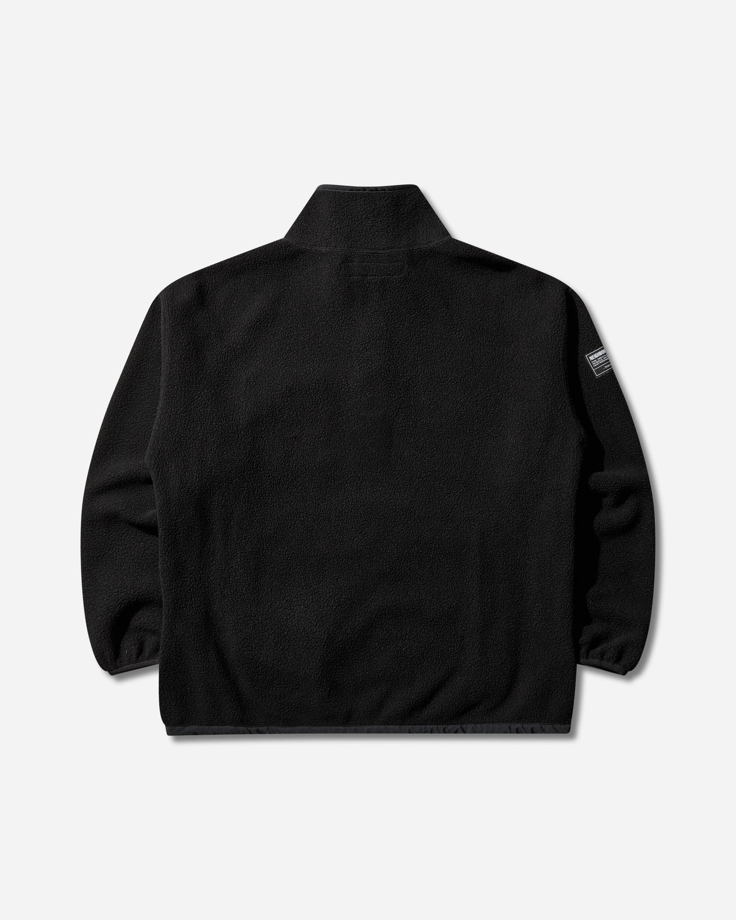 Neighborhood Fleece Stand Collar Ls Black Sweatshirts Fleece 252FPNH-CSM02 BLACK