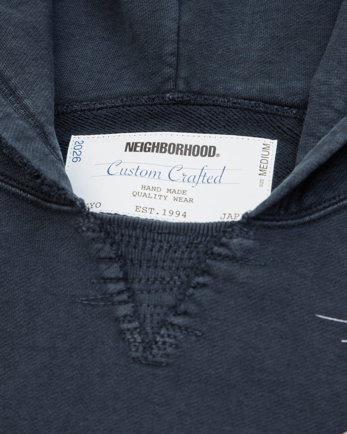 Neighborhood Savage Sweat Hoodie Black Sweatshirts Hoodies 262FPNH-CSM02 BLACK