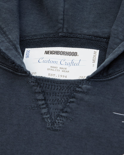 Neighborhood Savage Sweat Hoodie Black Sweatshirts Hoodies 262FPNH-CSM02 BLACK