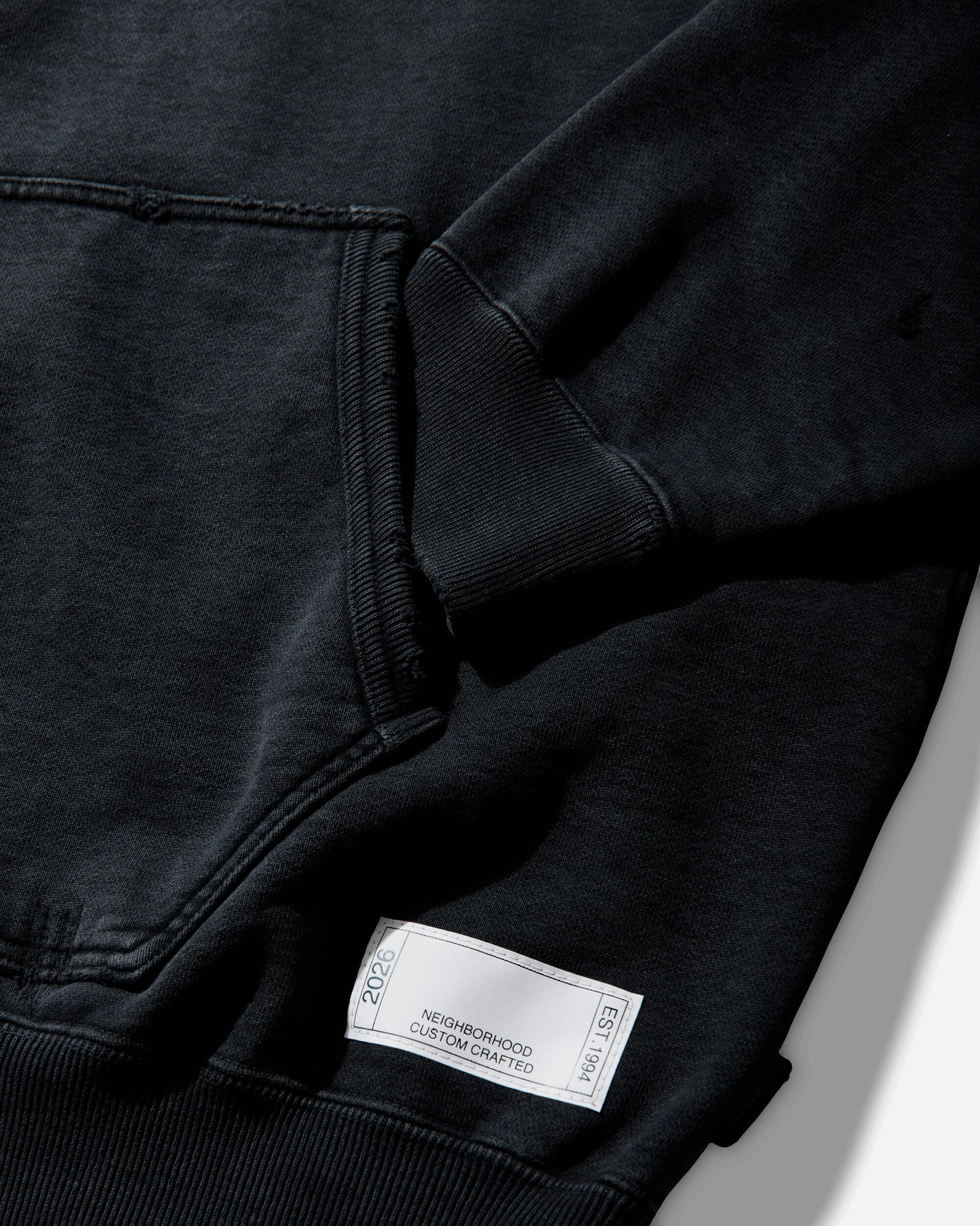 Neighborhood Savage Sweat Hoodie Ls Black Sweatshirts Hoodies 261FPNH-CSM09 BLACK