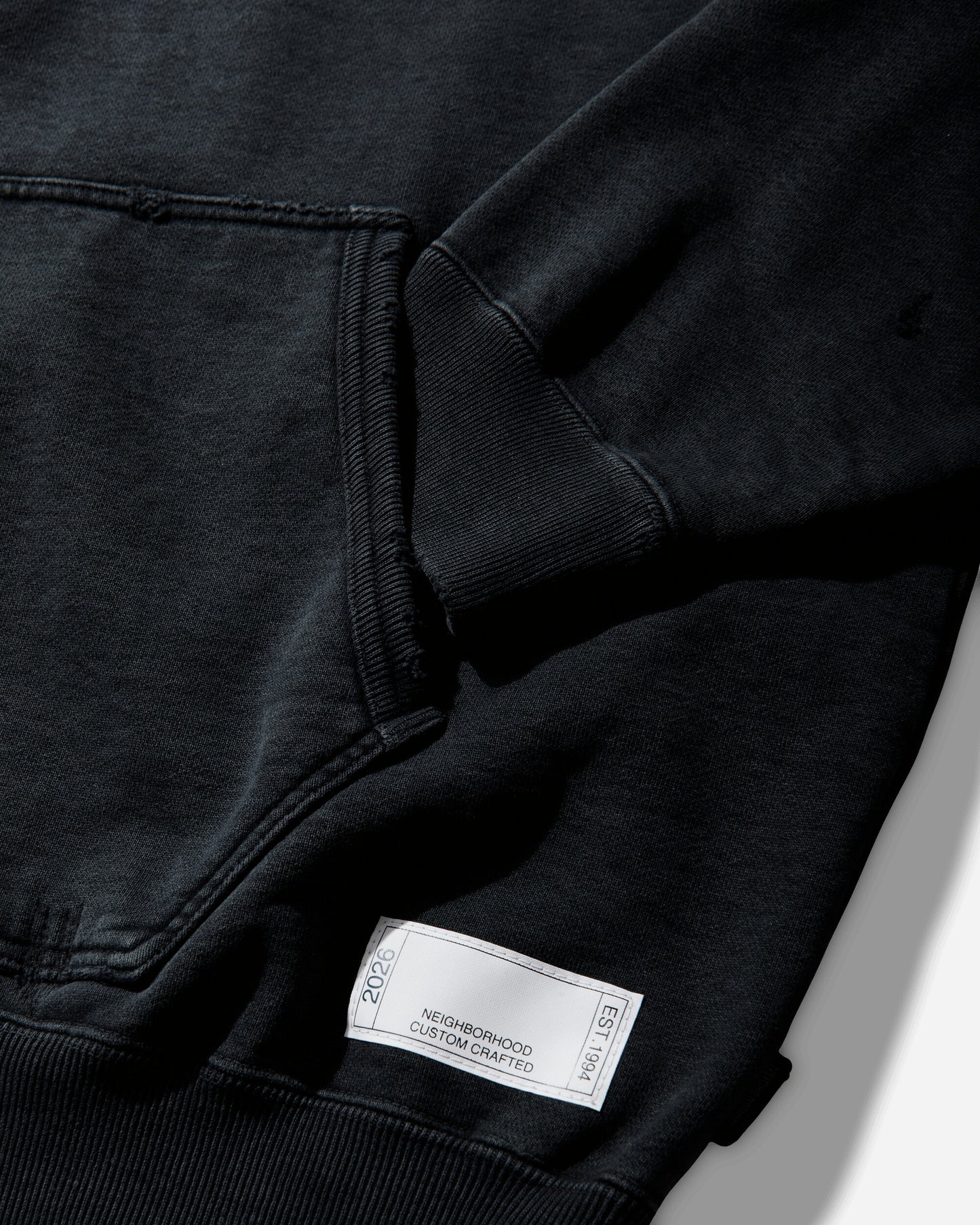 Neighborhood Savage Sweat Hoodie Ls Black Sweatshirts Hoodies 261FPNH-CSM09 BLACK