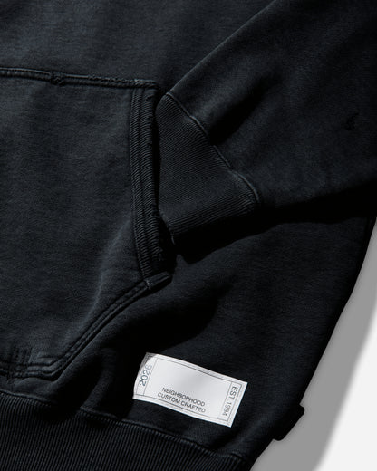 Neighborhood Savage Sweat Hoodie Ls Black Sweatshirts Hoodies 261FPNH-CSM09 BLACK