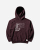 Neighborhood Savage Sweat Hoodie Ls Burgundy Sweatshirts Hoodies 261FPNH-CSM09 BURGUNDY