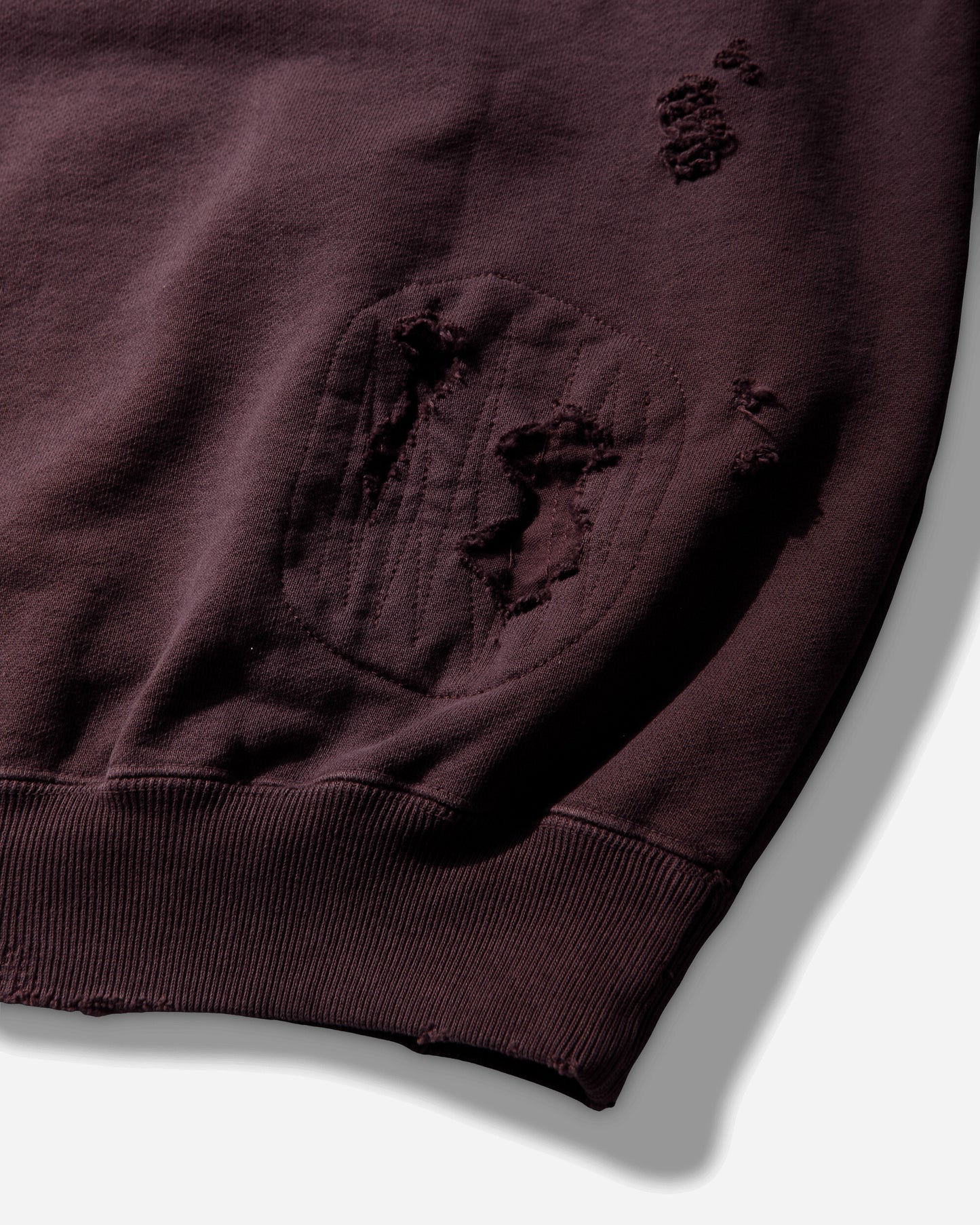 Neighborhood Savage Sweat Hoodie Ls Burgundy Sweatshirts Hoodies 261FPNH-CSM09 BURGUNDY