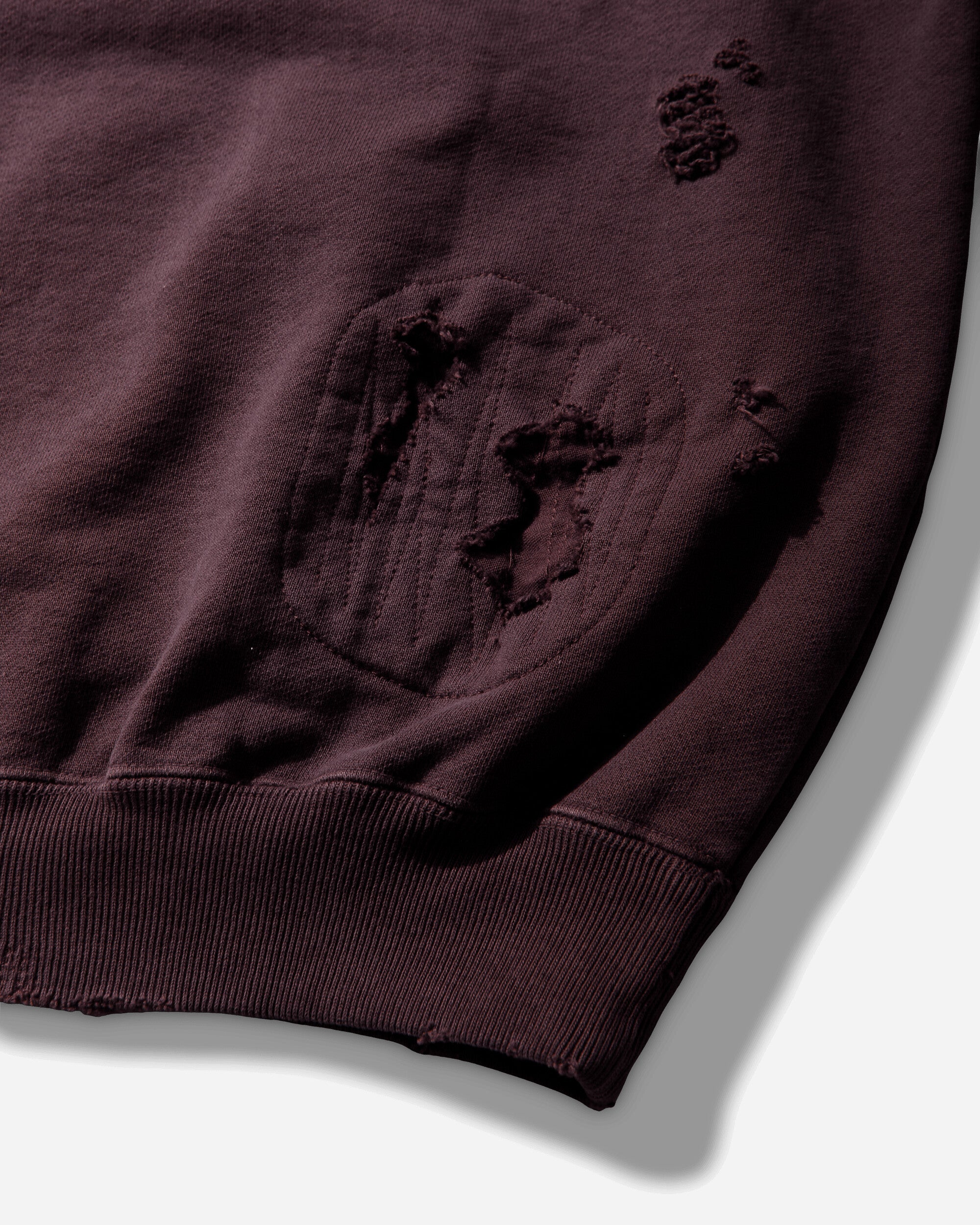 Neighborhood Savage Sweat Hoodie Ls Burgundy Sweatshirts Hoodies 261FPNH-CSM09 BURGUNDY