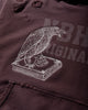 Neighborhood Savage Sweat Hoodie Ls Burgundy Sweatshirts Hoodies 261FPNH-CSM09 BURGUNDY