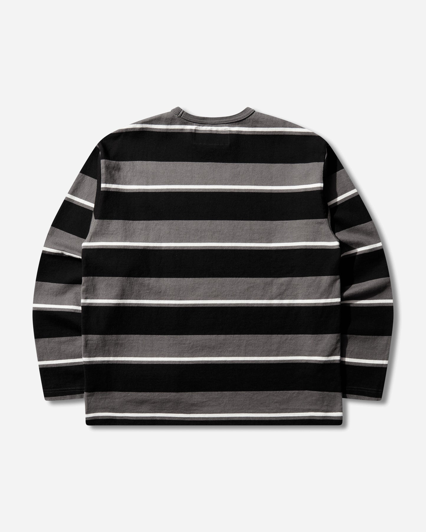 Neighborhood Border Crew Neck Ls Gray T-Shirts Longsleeve 261UWNH-CSM12 GRAY