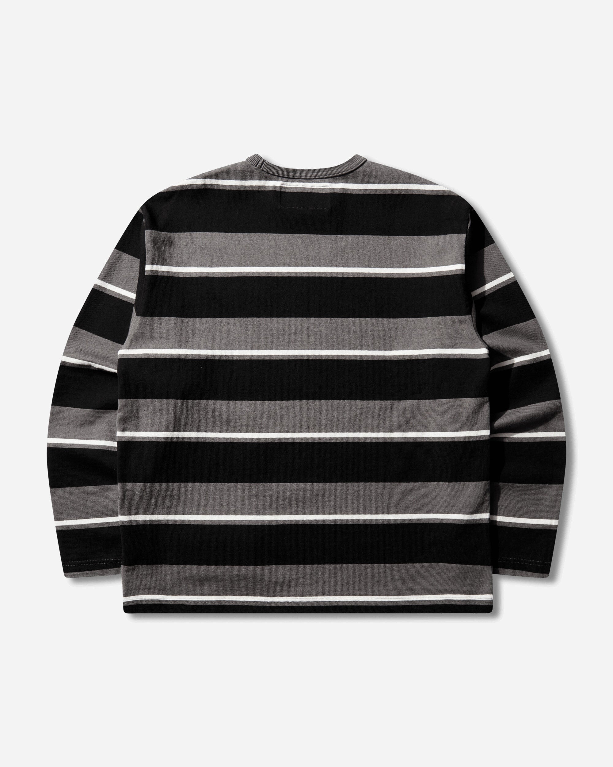 Neighborhood Border Crew Neck Ls Gray T-Shirts Longsleeve 261UWNH-CSM12 GRAY