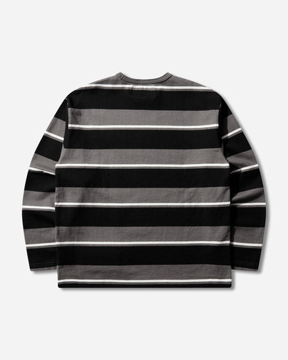 Neighborhood Border Crew Neck Ls Gray T-Shirts Longsleeve 261UWNH-CSM12 GRAY