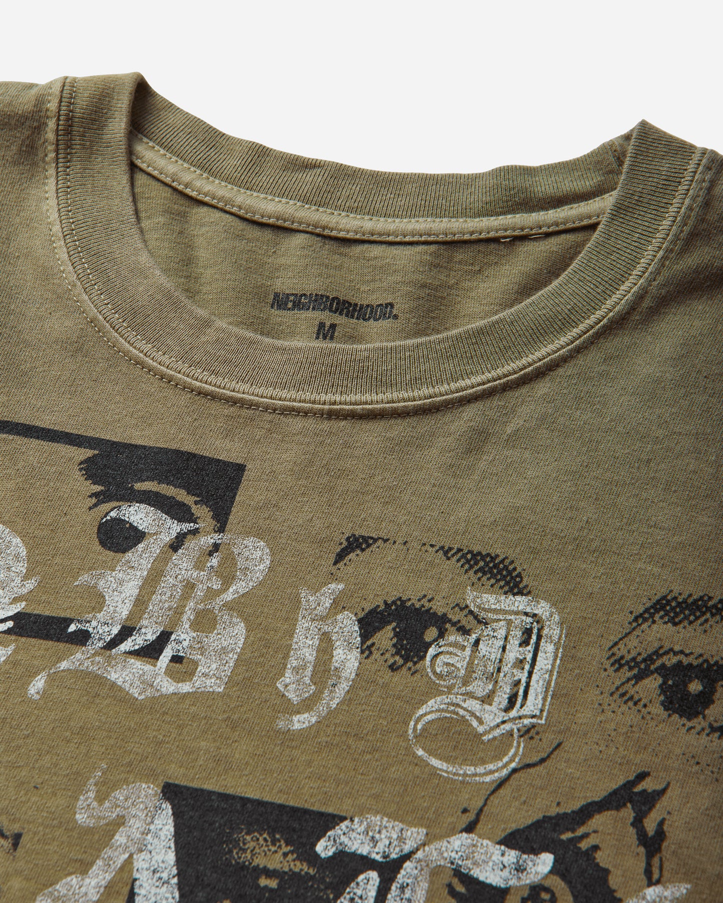 Neighborhood Nh . Tee Ls-5 Olive Drab T-Shirts Longsleeve 261PCNH-LT05 OLIVEDRAB
